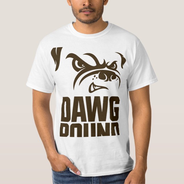A camiseta da libra de cachorro (Frente)