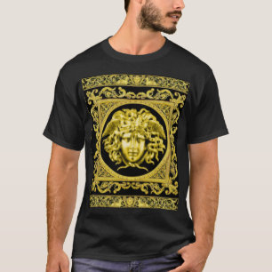 A Camiseta da Medusa Dourada de Perseu