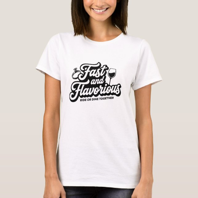 A Camiseta da Série Fast and Flavorious  (Frente)