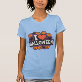 A Camiseta das Mulheres do Amor de Halloween