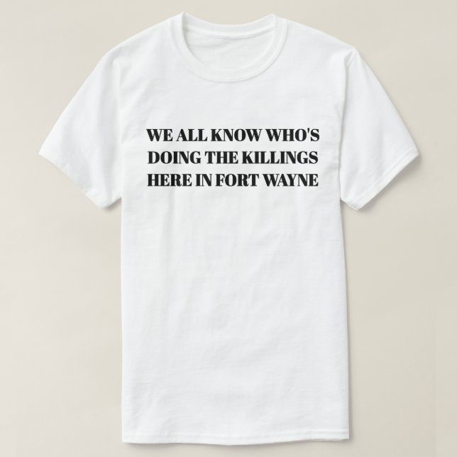 A Camiseta das Pessoas Ignorantes (Frente do Design)