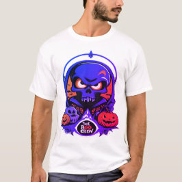 A camiseta de abóbora do Boo