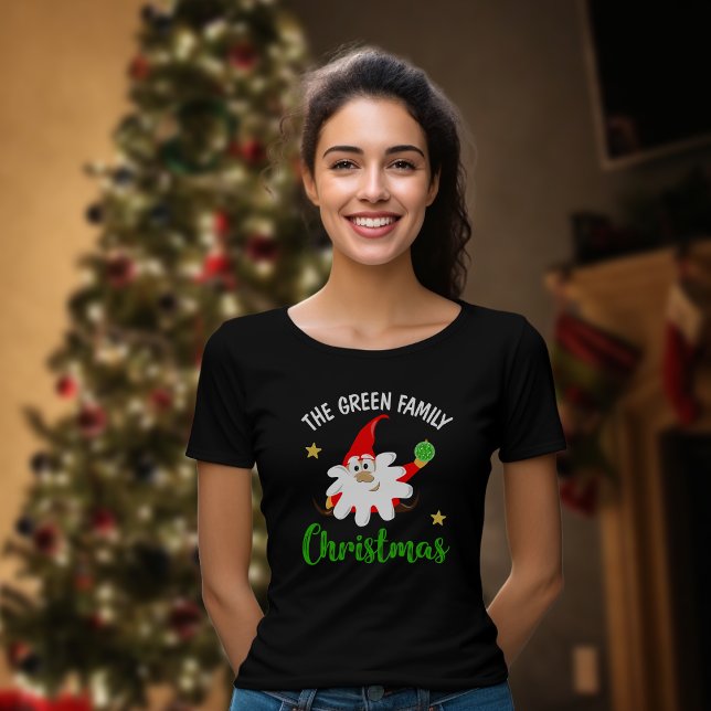 A Camiseta de Natal da Família Verde (Criador carregado)
