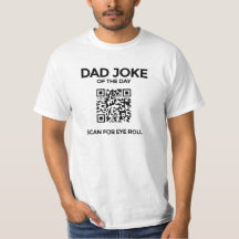 A Camiseta de Piada do Pai QR