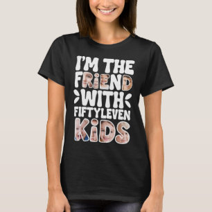 A camiseta do Amigo Quinze Crianças para Mulheres