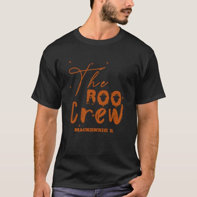 A camiseta do Boo Crew Halloween Boo Men (Frente)