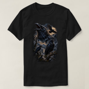 A Camiseta do Corvo – Paranormal Gótico Sombrio