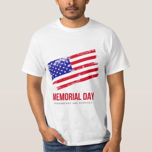 A camiseta do dia da memória (Frente)