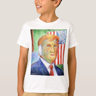 A camiseta do Donald Trump Van Gogh Child