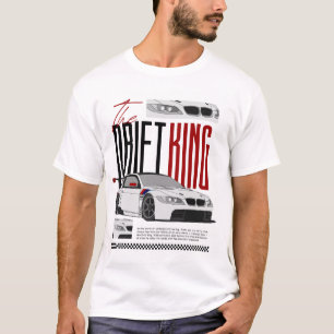 A camiseta do Drift King para homens