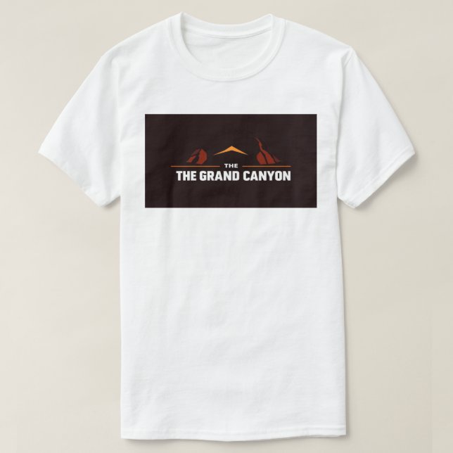 A camiseta do Grand Canyon (Frente do Design)