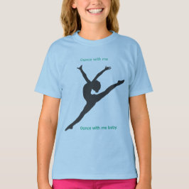 A camiseta do Playground com dançarino azul