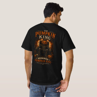 A camiseta do Rei da Abóbora Halloween Assustador