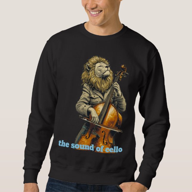 a camiseta do som do violoncelo (Frente)