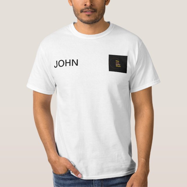 A Camiseta do Tim Kelly Show para John (Frente)