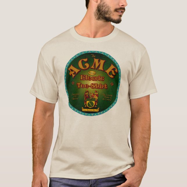 A camiseta elétrica do Acme (Frente)