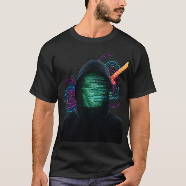 A Camiseta Elite "Cyber Samurai" (Frente)