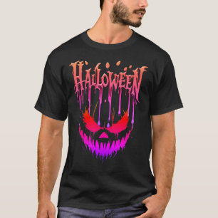 A Camiseta Família Cor de Laranja Boo Crew para o