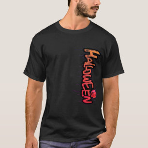 A Camiseta Família Cor de Laranja Boo Crew para o