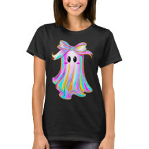 A camiseta fantasma iridescente