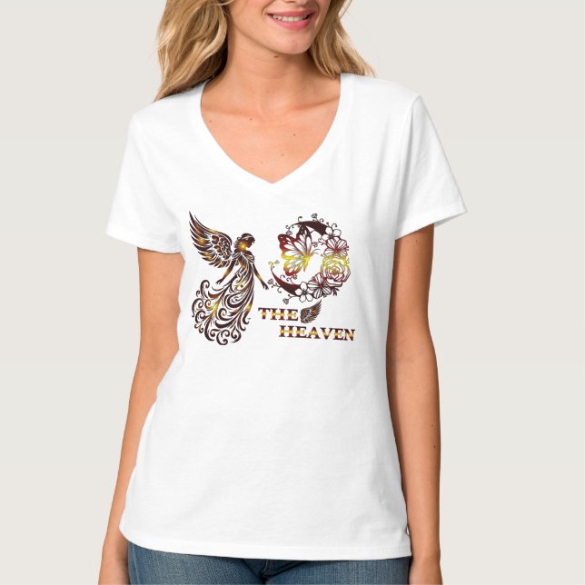 A Camiseta Feminina The Heaven V (Frente)