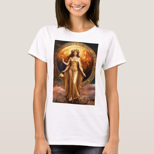 A camiseta feminina Virgin Mercury (Frente)