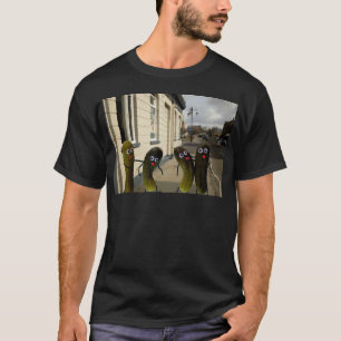 A Camiseta Gherkins picada