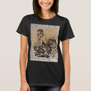 A camiseta Glitterati