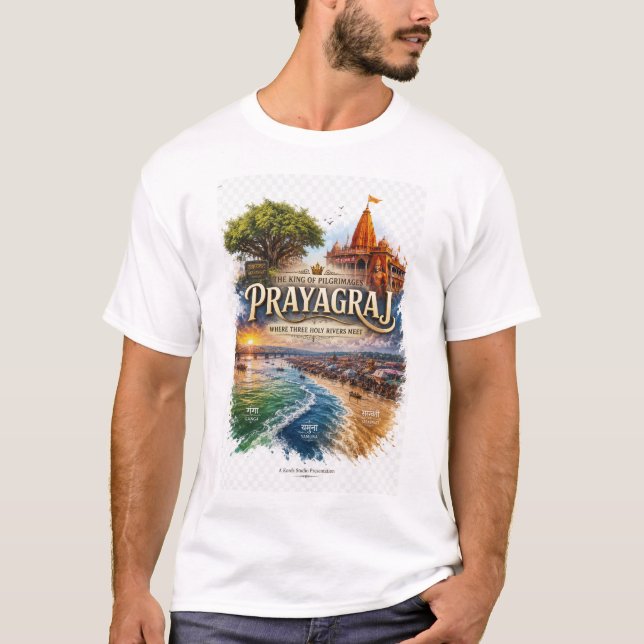 A Camiseta Holística "Prayagraj" (Frente)