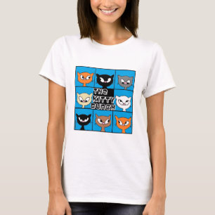 A Camiseta O Monte de Gatinhos Fofos Amantes de Ga