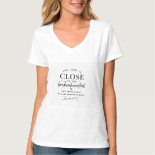 A Camiseta O Senhor Está Perto dos Quebrantados de