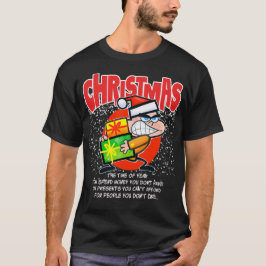 A camiseta para as pessoas que não gostam do Natal