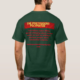 A camiseta Podcast Pós-Moderna Polymaths
