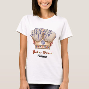 A camiseta Poker Queen