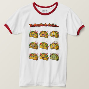 A Camiseta The Many Moods of a Taco Ringer