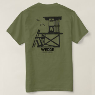 A Camiseta The Wedge Tower - Newport Beach, Ca