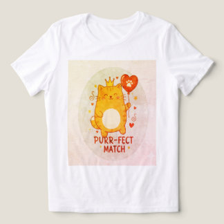 A Camiseta Tri-Blend Royal "Purr-fect Match"