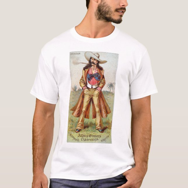 A Camiseta Vintage mexicana (Frente)