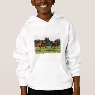 A camisola encapuçado do miúdo do ajuntamento do