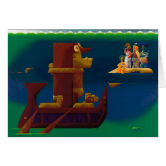 a canção bonita - cartão vazio