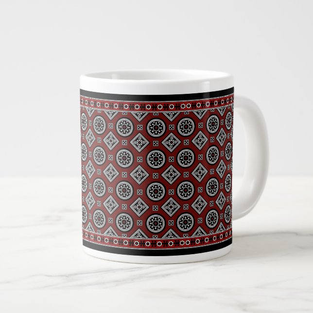A Caneca Ajrak (Frente Esquerda)