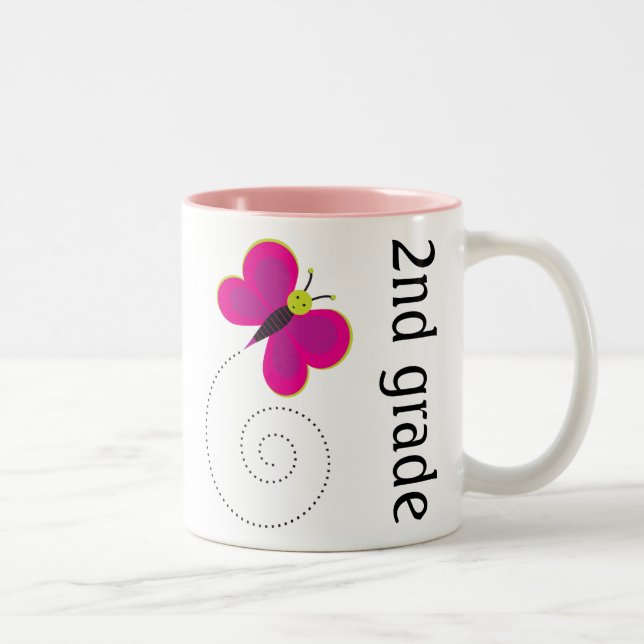 Á caneca bonito do professor da categoria (Direita)