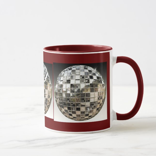 A caneca da bola do espelho (Direita)