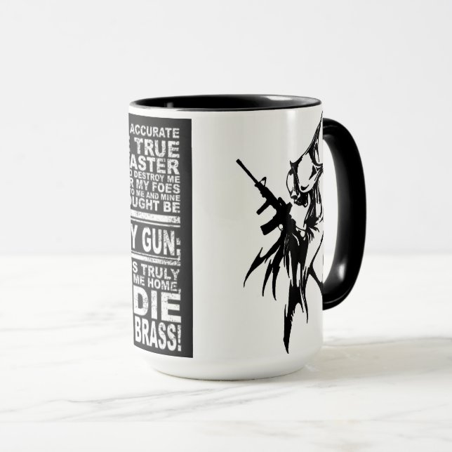 A caneca da ceifeira "morre em uma pilha profunda (Frente Esquerda)