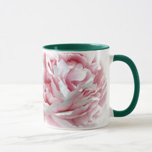 A caneca da flor do casamento