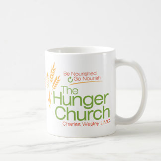 A caneca da igreja da fome