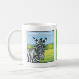 A caneca da zebra