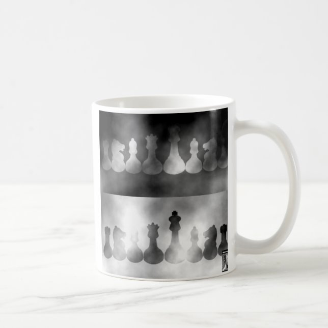 A caneca de café a maior da ilusão da luminosidade (Direita)