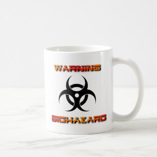 A CANECA de CAFÉ do BIOHAZARD pode você tolerá-