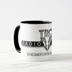 A caneca de café do centro    TRC do rafrescament